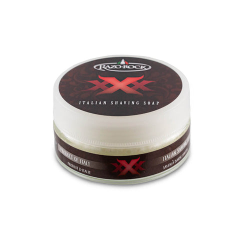 RazoRock XXX Italian Shaving Soap - Glass Jar SPECIAL EDITION-RazoRock-ItalianBarber